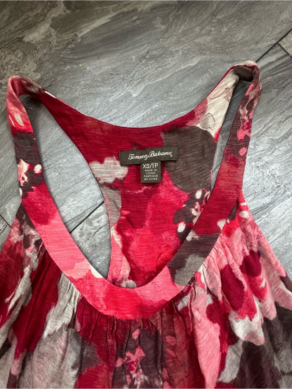 Tommy Bahama Sleeveless Floral Print Lined Dress Size XS 0066 - Picture 4 of 8